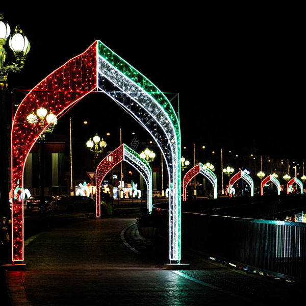 National Day Light Decoration - UAE